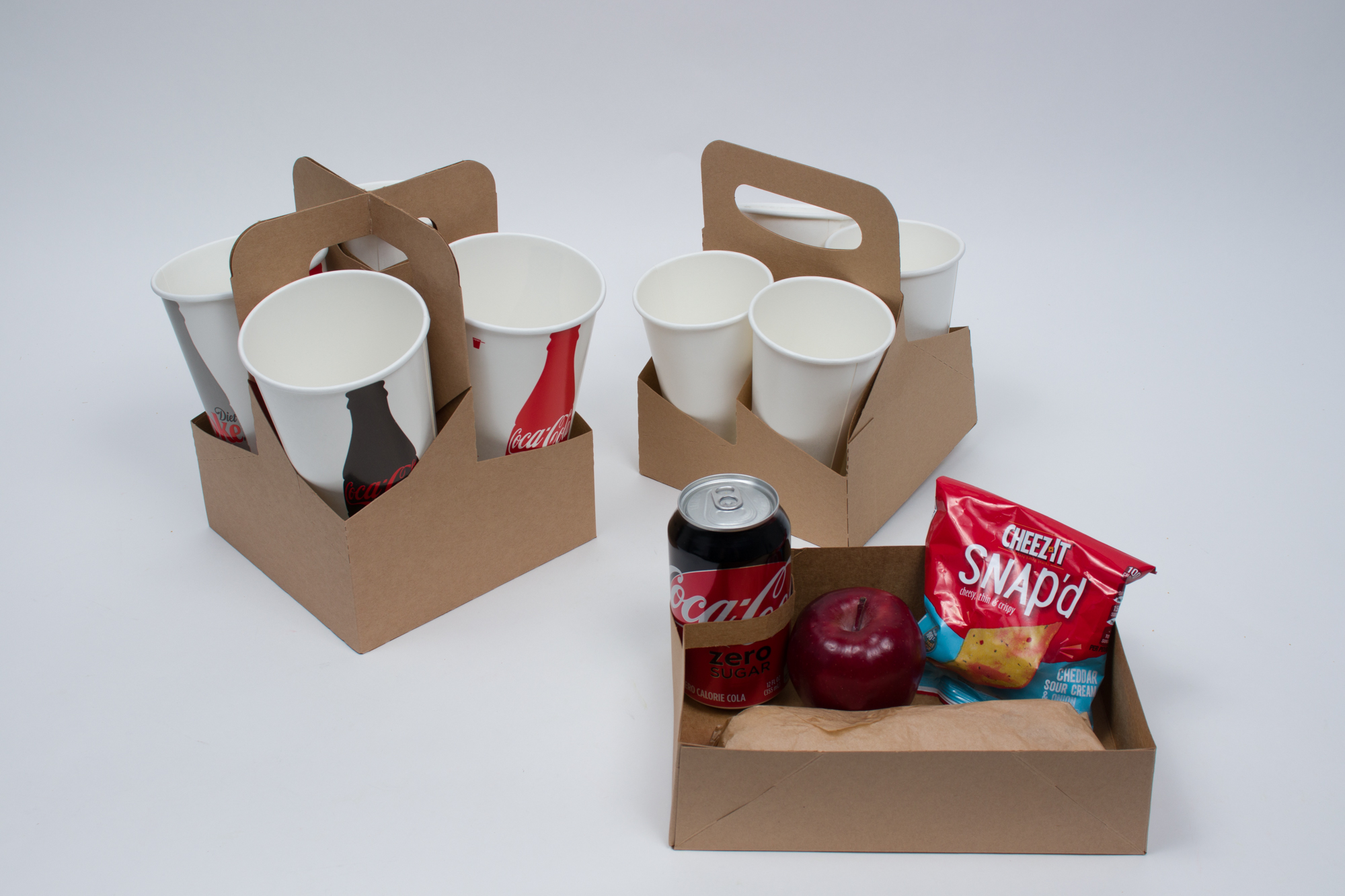 MC - Paper Boxes - Catering - Cup Carriers and Trays